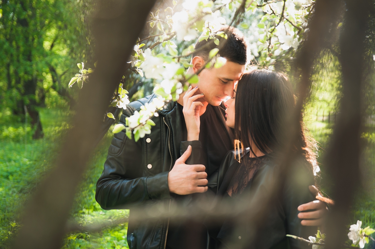 Любовь love story, лав строи, любовь, весна, яблони, цветы x